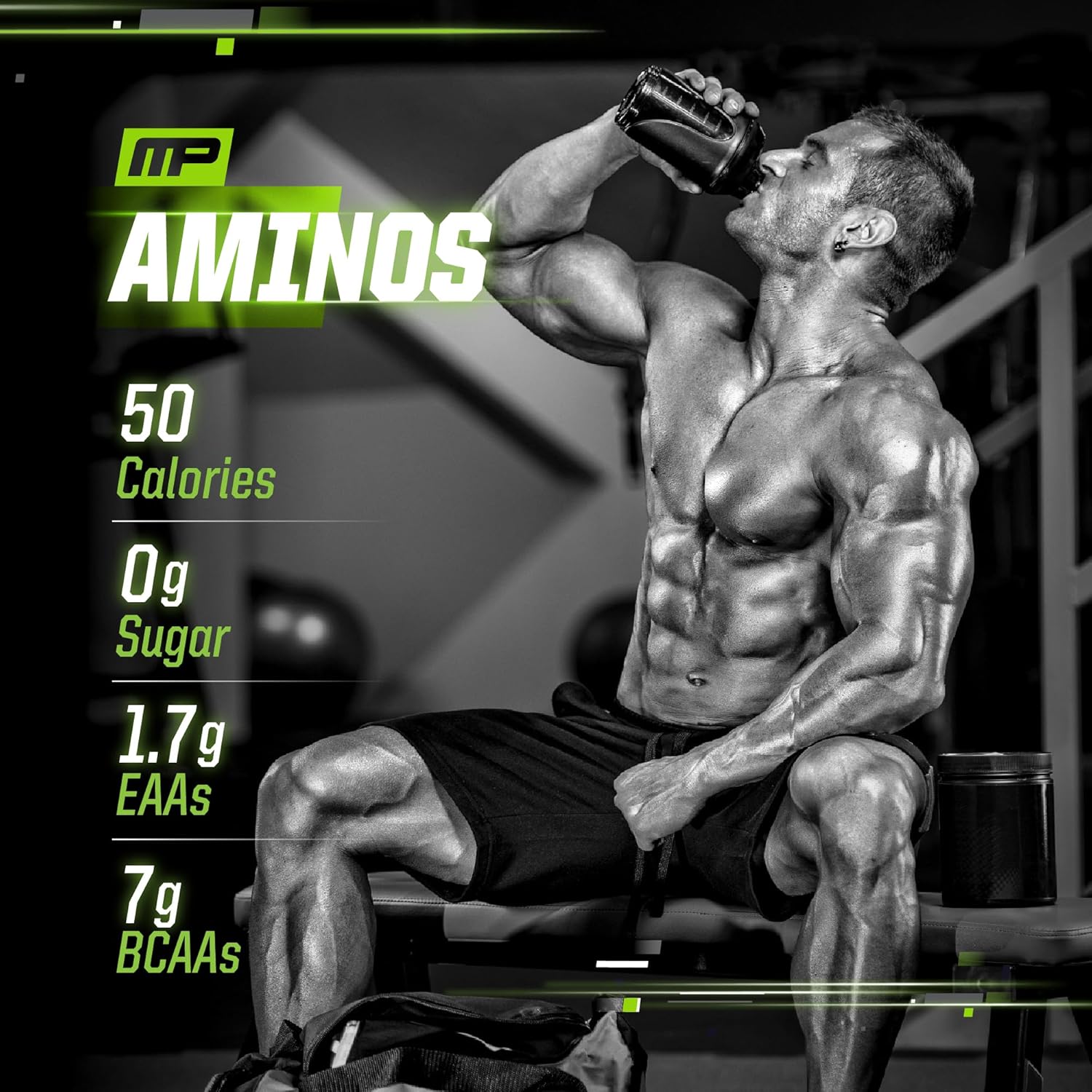 MusclePharm Select Amino's EAA + BCAAs, Post Workout Essential Amino Acids Powder, Pre Workout Energy Supplement for Men & Women with Branched Chain Amino Acids, 30 Servings (Sour Candy) - Image 5