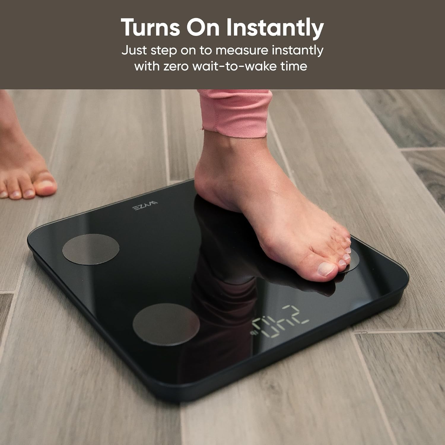 Wyze Scale S, Scale for Body Weight, Digital Bathroom Scale for Body Fat, BMI, Muscle, Heart Rate, Body Composition Analyzer with App, Batteries Included, Bluetooth, 400 lb, Black - Image 7