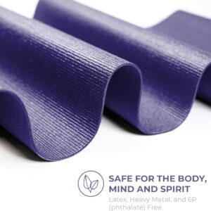 Sunshine Yoga Voyage Yoga Mat, 10 Pack, 72″ x 24″ Professional Studio and Gym Bulk Yoga Mats, 5mm Thick, Durable, Anti-Tear, Non Slip Fitness and Exercise Mats