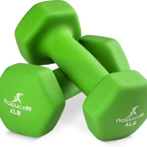 ProsourceFit Neoprene Dumbbell Coated for Non-Slip Grip