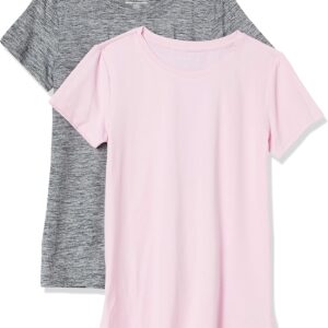 Amazon Essentials Women’s Active Quick Dry Tech Stretch Short-Sleeve Crewneck T-Shirt