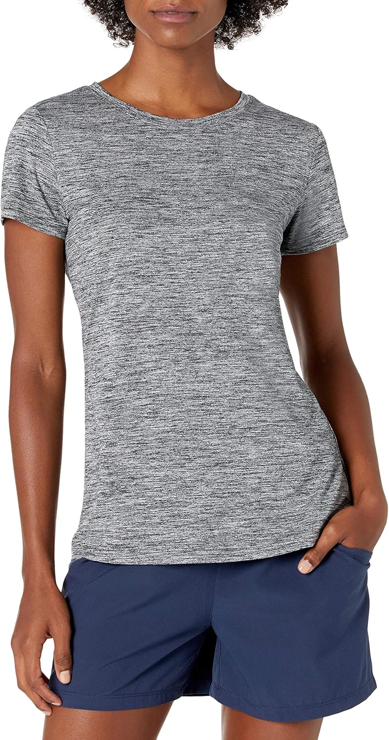 Amazon Essentials Women's Active Quick Dry Tech Stretch Short-Sleeve Crewneck T-Shirt - Image 2