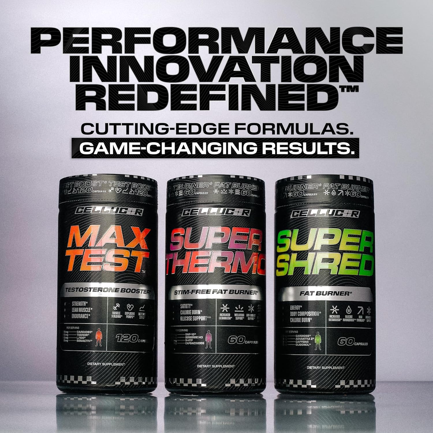 Cellucor Super Shred™ Fat Burner | Thermogenic Power & High Stimulant Energy | 60 Capsules - Image 7