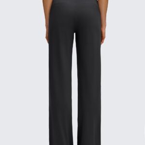 G4Free BareFeel High Stretch Wide Leg Pants for Women Soft Comfy Casual Yoga Pants with Pockets Petite/Regular/Tall
