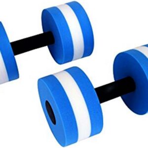 BigBoss Sports Aquatic Exercise Dumbbells Aqua Fitness Barbells Exercise Hand Bars-Set of 2