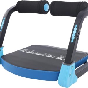 Ab Machine, 3-Levels Adjustable Ab Workout Equipment, Multifunctional Abdominal Exercise Machine Ab Core Trainer Abdominal Machine Exercise Equipment for Home Gym Office