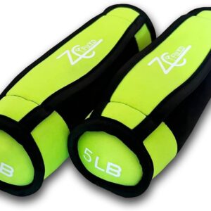 Soft Hand Weight Set with Non-Slip Strap-Multiple Weights (1/2/3/4/5LBS) Dumbbells for Men Women Walking, Running, Cardio, Yoga, Pilates, Physical Therapy
