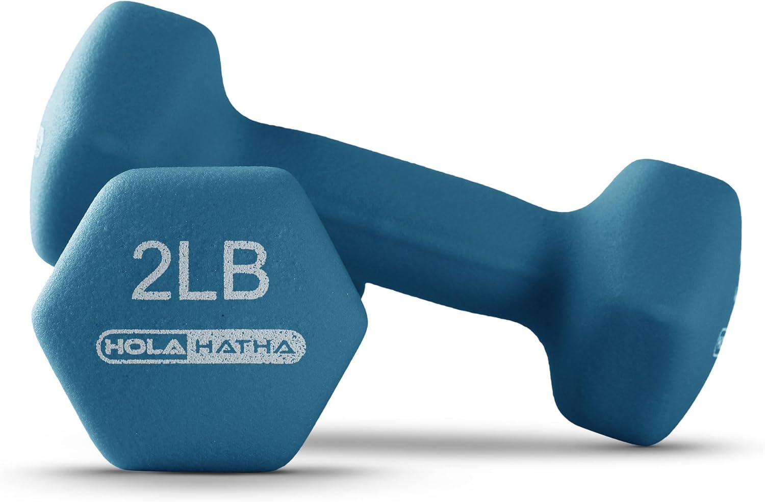 HolaHatha Neoprene Dumbbell Weights Set w/Rack, Home Gym Equipment - Portable Weighted Exercise Dumbbells for Fitness, Training, and Lifting Workouts - Image 8