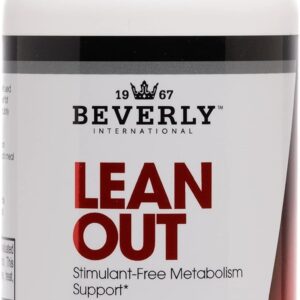 Beverly International Lean Out 120 caps. Fat Burner with Metabolic Support. Lipotropics. Choline, Carnitine, Chromium. Stimulant-Free Belly Fat Burner. Get Leaner. Use AM & PM, Stackable Diet Pills.