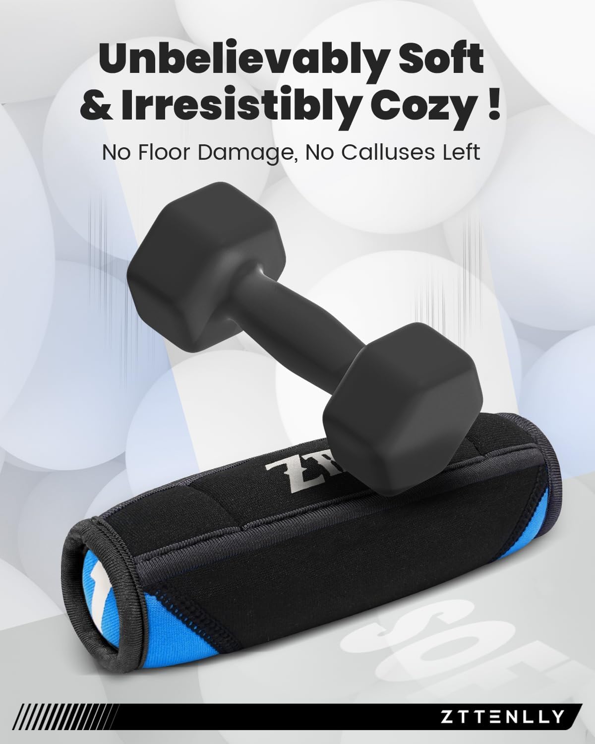 Hand Weights Sets for Walking - Comfort Fit - 1lb, 2lbs, and 3lbs Soft Walking Weights sets for Women & Men in Physical Therapy, Jogging, Running, and Aerobics - Image 2