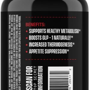 Jocko Fuel Burner for Men & Women – Healthy Weight Support Supplement, Helps Regulate Appetite, & Metabolism Booster – Supports Healthy Metabolism & Increased Thermogenesis 90 Count (30 Day Supply)