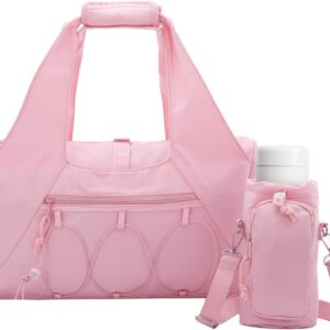 Oweisong Gym Bag for Women Sports Duffel Bag Lightweight Yoga Tote Travel Carry On Handbag with Shoes Compartment