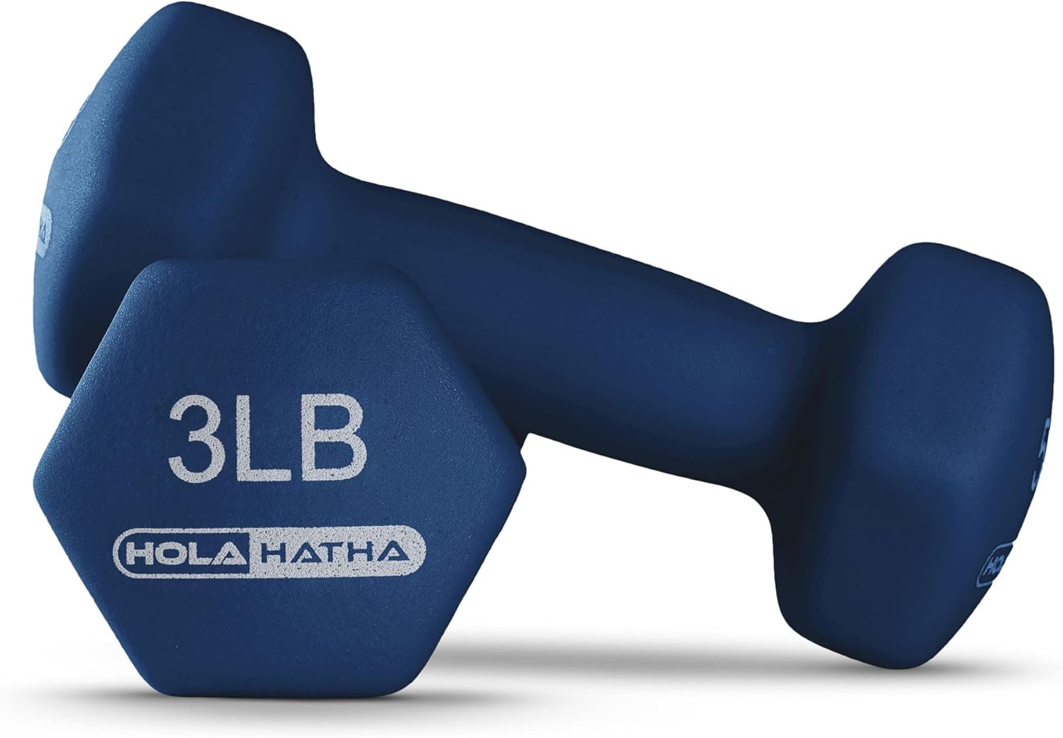 HolaHatha Neoprene Dumbbell Weights Set w/Rack, Home Gym Equipment - Portable Weighted Exercise Dumbbells for Fitness, Training, and Lifting Workouts - Image 9