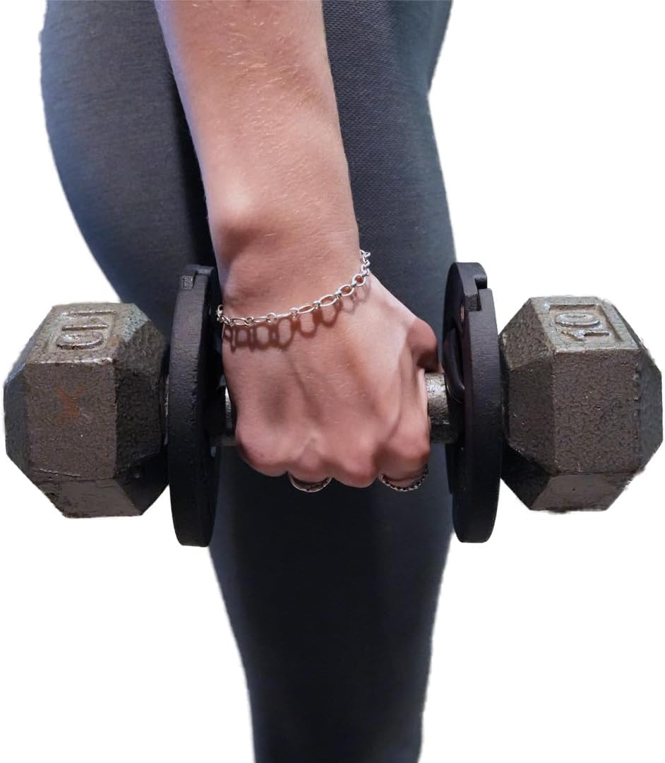 1.25 Pound Weight Clips – Adds 2.5 Total Pounds - For Dumbbells, Kettlebells, and Barbells - 1.25 Weight - Dumbbell Add Weight - Dumbbell Weight Clips - Weight Clip - Fractional Weight Plates (4 Clip Pack) - Image 6