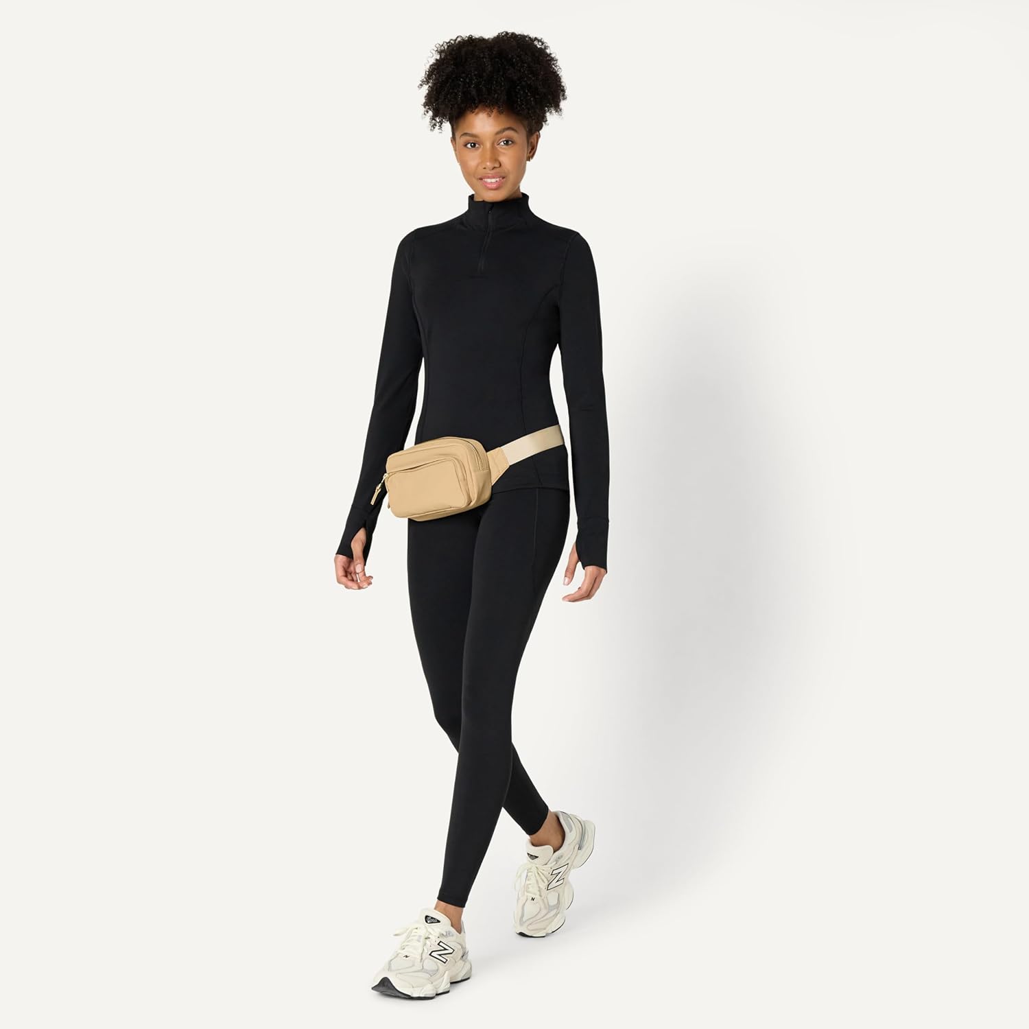 Amazon Essentials Women's Active FormFlex Buttery Soft Slim Fit Quarter Zip Long Sleeve Pullover Jacket - Image 6