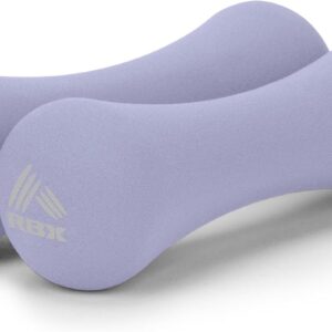 RBX 4LB Hand Weights (2LB each), Neoprene Hand Weights for Home Workouts, Cardio & Strength Training, Home Gym Equipment