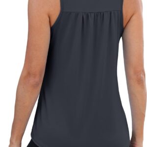 NIASHOT Workout Tank Tops for Women Racerback Loose Fit Yoga Top Sleeveless Gym Shirt Running Athletic Tanks Pack