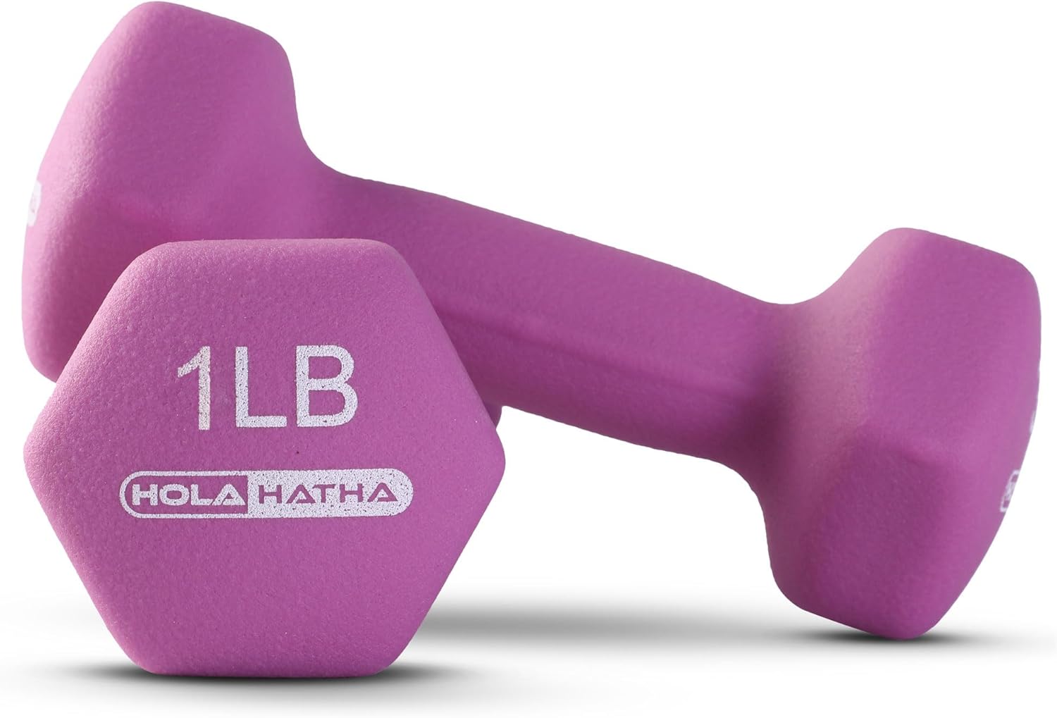 HolaHatha Neoprene Dumbbell Weights Set w/Rack, Home Gym Equipment - Portable Weighted Exercise Dumbbells for Fitness, Training, and Lifting Workouts - Image 6
