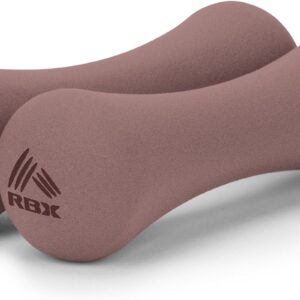 RBX 4LB Hand Weights (2LB each), Neoprene Hand Weights for Home Workouts, Cardio & Strength Training, Home Gym Equipment