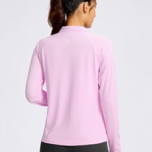 G Gradual Women’s Lightweight Athletic Jacket Sun Protection UPF 50+ Zip Up 4 Pockets Long Sleeve Shirts Workout Running