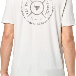 Under Armour Men’s Project Rock Wire Short Sleeve T Shirt