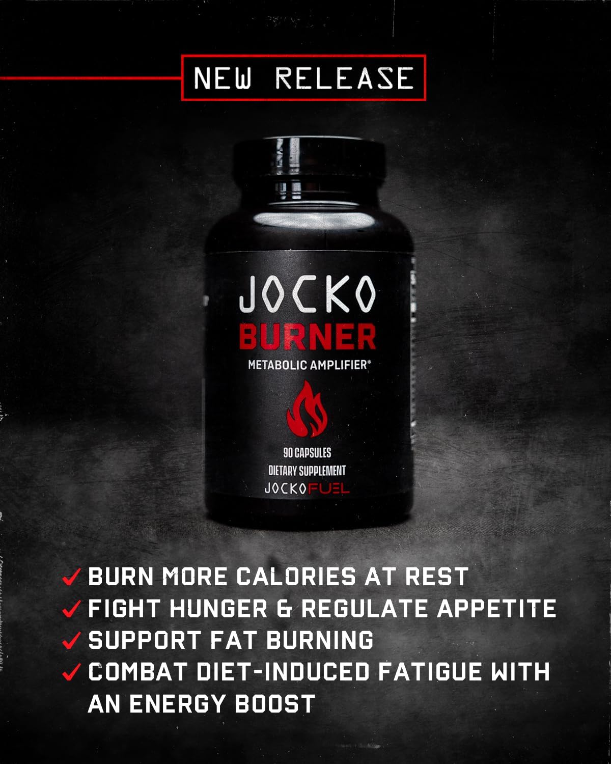 Jocko Fuel Burner for Men & Women - Healthy Weight Support Supplement, Helps Regulate Appetite, & Metabolism Booster - Supports Healthy Metabolism & Increased Thermogenesis 90 Count (30 Day Supply) - Image 6
