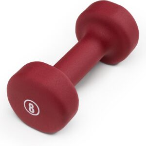 Marcy Colored Neoprene Dumbbell Hand Weights, Exercise Free Weights for Home Gym – Sold in Singles