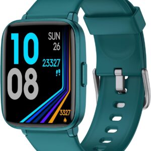 LIVIKEY Fitness Tracker Watch with Heart Rate Monitor, Activity Tracker with Pedometer, Sleep Monitor, Calories & Step Counter, IP68 Waterproof Smart Watches for Women Men Fitness Watch for Sports
