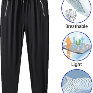Comfysfit StretchActive – Women’s Ultra Stretch Ice Silk Comfort Casual Pants Over 50