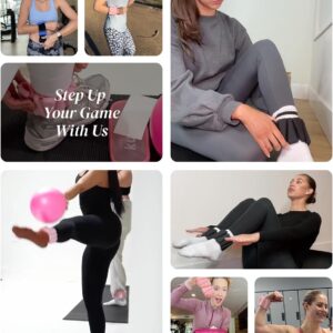 Pilates Weight | Wrist & Ankle Weights for Women | Weighted Bangles | 1LB/ 2LB Each (Set of 2)