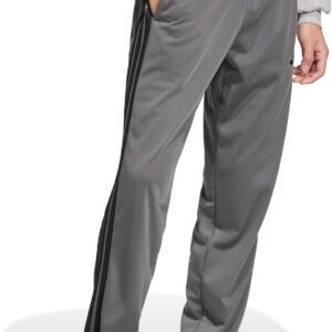 Adidas Mens 3-Stripes Tricot Open Hem Track Pants