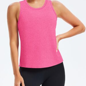Alaroo Womens Workout Tank Tops Sleeveless Short Shirts for Sport Athletic Yoga Running Gym Loose Crop 2026