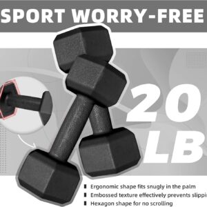 Dumbbell Hand Weight Sets 5/10/15/20/25/36lbs – 5 Colors Options – Exercise & Fitness Free Weights for Women & Men Home Gym Equipment Workouts Strength Training