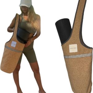 yoga mat bag, Brown