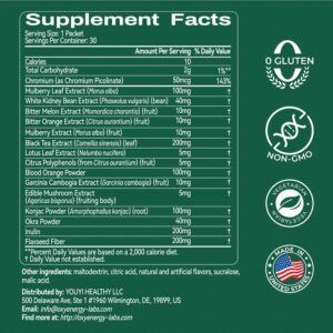 OxyEnergy LIPO Slash 16-in-1 Natural Weight Loss Supplement for Women and Men, Supports Gut Health, GLP-1 Activate & Weight Management, Vegan, Gluten-Free, Non-GMO, 30 Packets, Orange Flavor
