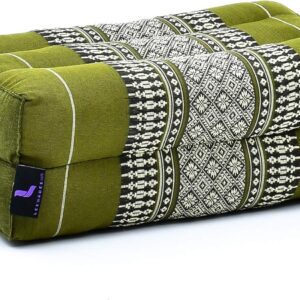 Leewadee Yoga Block – Floor Cushion for Yoga Practice, Meditation Seat Cushion for Workouts Filled with Kapok