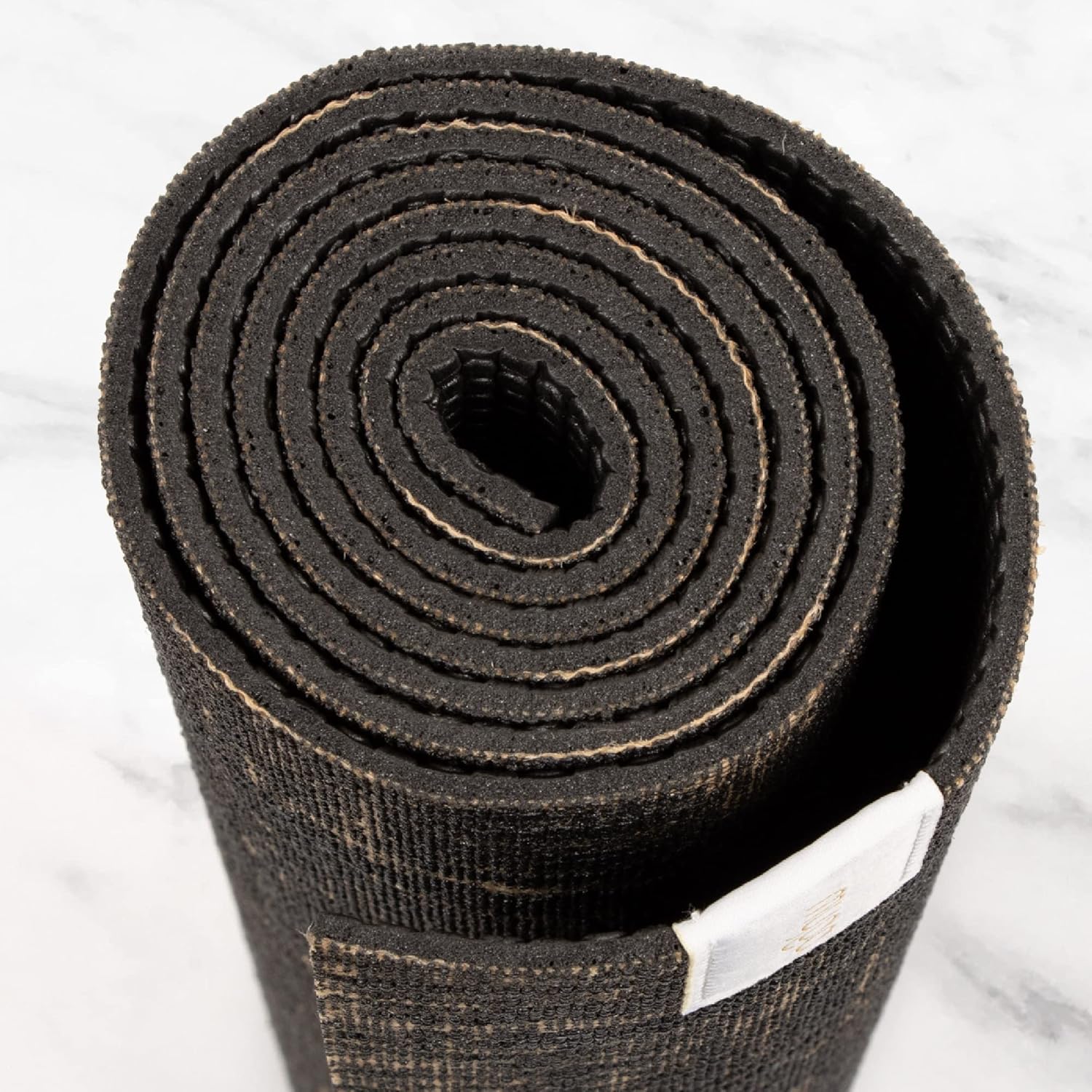 Myga Jute Yoga Mat, High Performance Vegan Floor Exercise Mat, Eco Friendly Biodegradable Yoga Mat with PVC Backing,72" x 24", 0.2" Thickness - Image 5