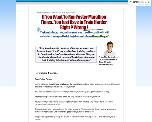 The 100 Day Marathon Plan | Dr. Marius Bakken