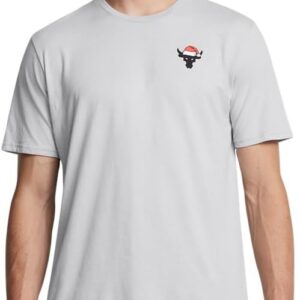 Under Armour Men’s Project Rock One Sleighin Gains Short Sleeve T Shirt