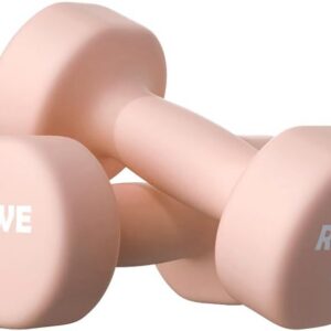 RUNWE Dumbbells Set of 2 – Cast Iron Dumbbell Pairs Options for 1 3 5 7 OR 10 LB Each, Hand Weights Sets Exercise & Fitness Dumbbell Free Weights for Child, Women, Men (Sold in One Pair Not All Sets)