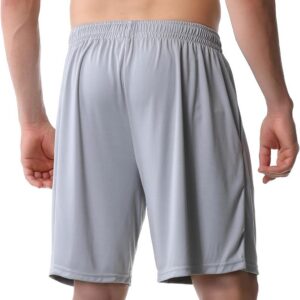 Athletic Gym Shorts for Men – Quick Dry Men’s Basketball Shorts with Pockets, Running Workout Activewear