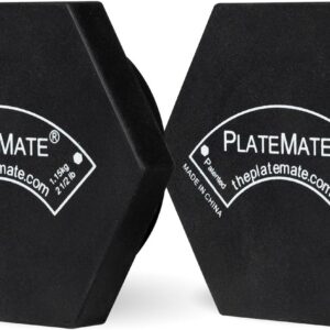PlateMate Microload Pair Magnetic Weights – Choose Between 1.25 lbs or 2.5 lbs Hex