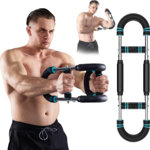 HOTWAVE Twister Arm Trainer, Adjustable Chest & Arm Exerciser for Men Women, Portable Home Fitness Equipment Kit for Upper Body Muscle Strength Training, Ideal for Self-Use or Gifting