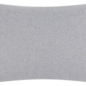 KINGROSE 3D Flower Throw Pillow Cover Decorative Pillow Case Elegant Cushion Cover for Home Decor Sofa Couch Bedroom 12 X 20 Inches Grey