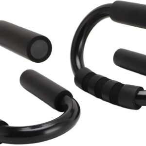Push Up Fitness Stand, S Shape, Foam and Steel Muscle Training Bar for Home Gym Office, Designed to Improve Posture for Shoulder and Wrist Relief, Ideal for All Fitness Levels