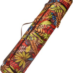 Yoga Mat Bag Dual Full Zip Exercise Yoga Mat Carrier Yoga Mat Carry Bag with Storage Pockets and Adjustable Shoulder Strap Fits All Your Stuff