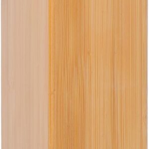BESTonZON Natural Yoga Block Wood Exercise Brick Non-slip Fitness Auxiliary Tool for Home Yoga Practice and Gym Training