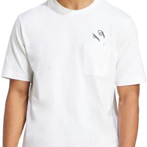adidas Mens Lounge Slides Pocket T-Shirt