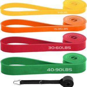 Exercise Bands Resistance Bands for Working Out,Pull Up Bands Set,at Home Workout Equipment,Workout Bands for Men and Women,Stretch Bands for Exercise