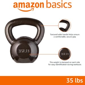 Amazon Basics Cast Iron Kettlebell